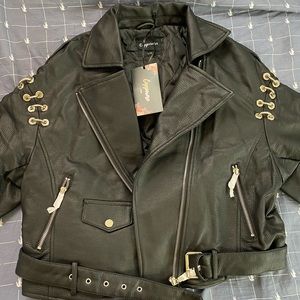 Gorgeous Black Leather Jacket